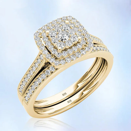 2ct Moissanite Diamond Ring