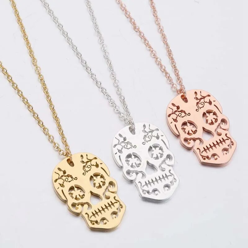 Vintage Skeleton Pendant For Women