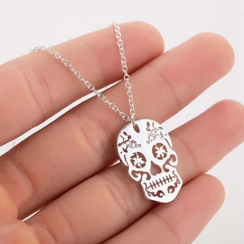 Vintage Skeleton Pendant For Women