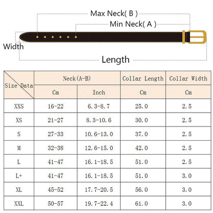 Spiked Studded Pet Dog Collar