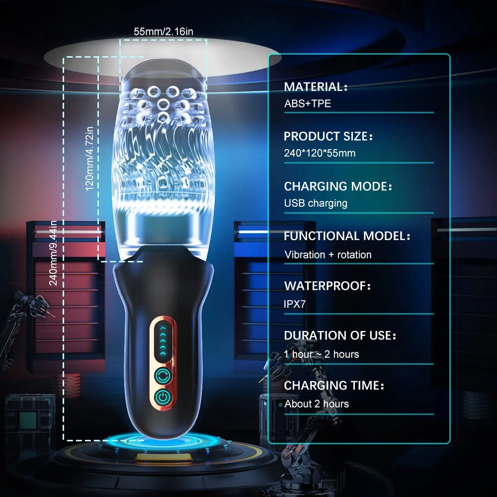 GAWK GAWK 3000 Adult Sex Toy Rotary Flashlight