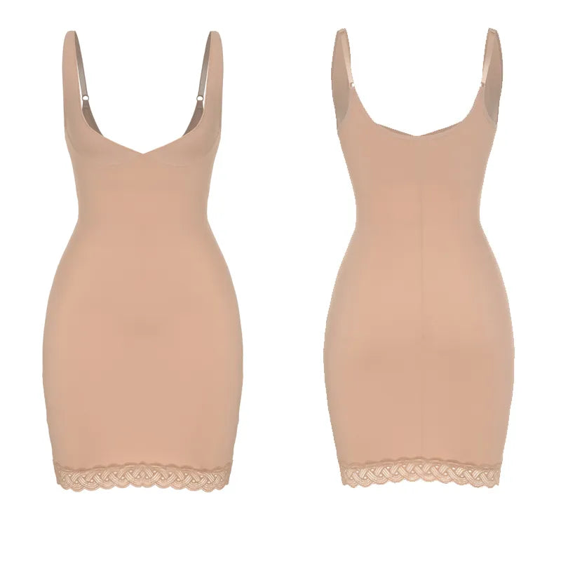 Women's Full Slip Shapewear Dress Bodysuits