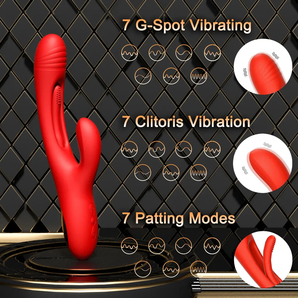 Rabbit Patting Vibrator