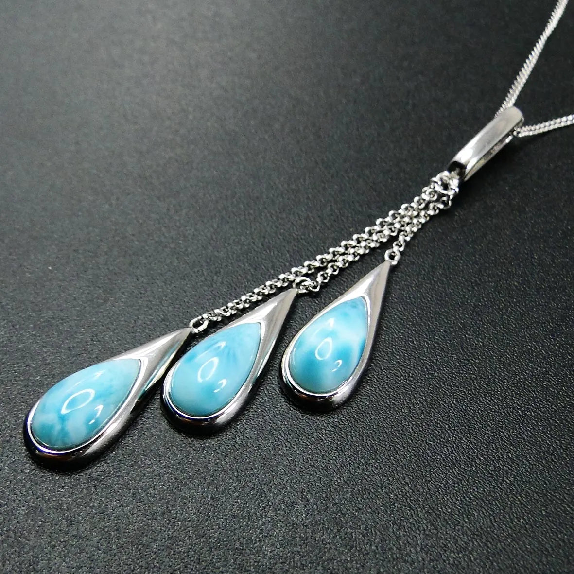 Natural Larimar Jewelry