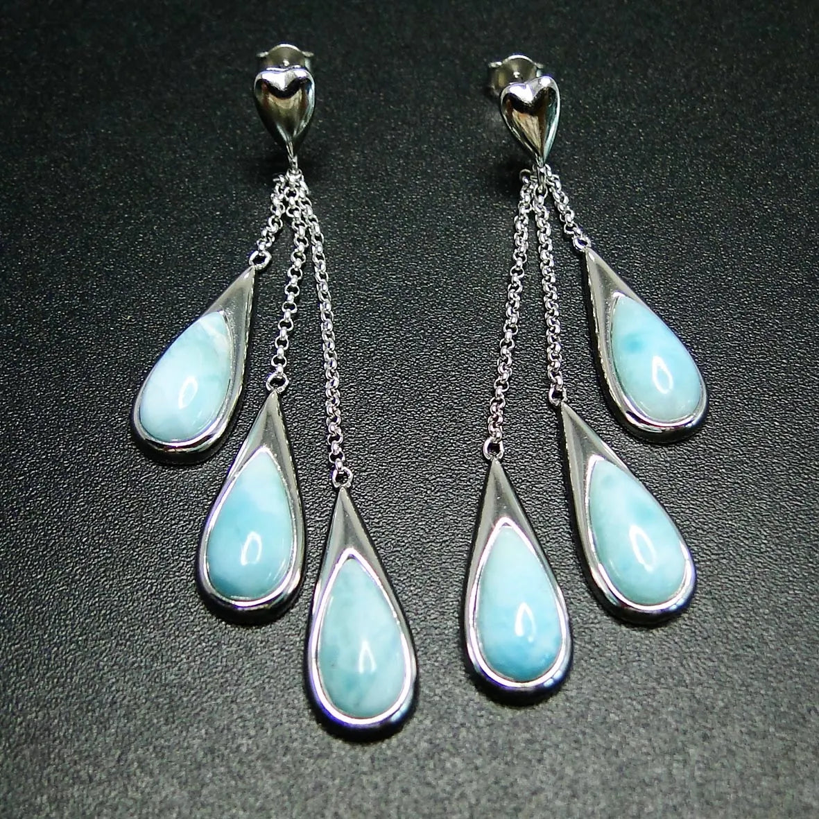 Natural Larimar Jewelry